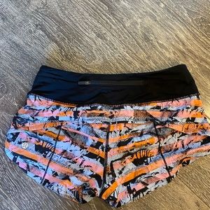Lululemon speed shorts